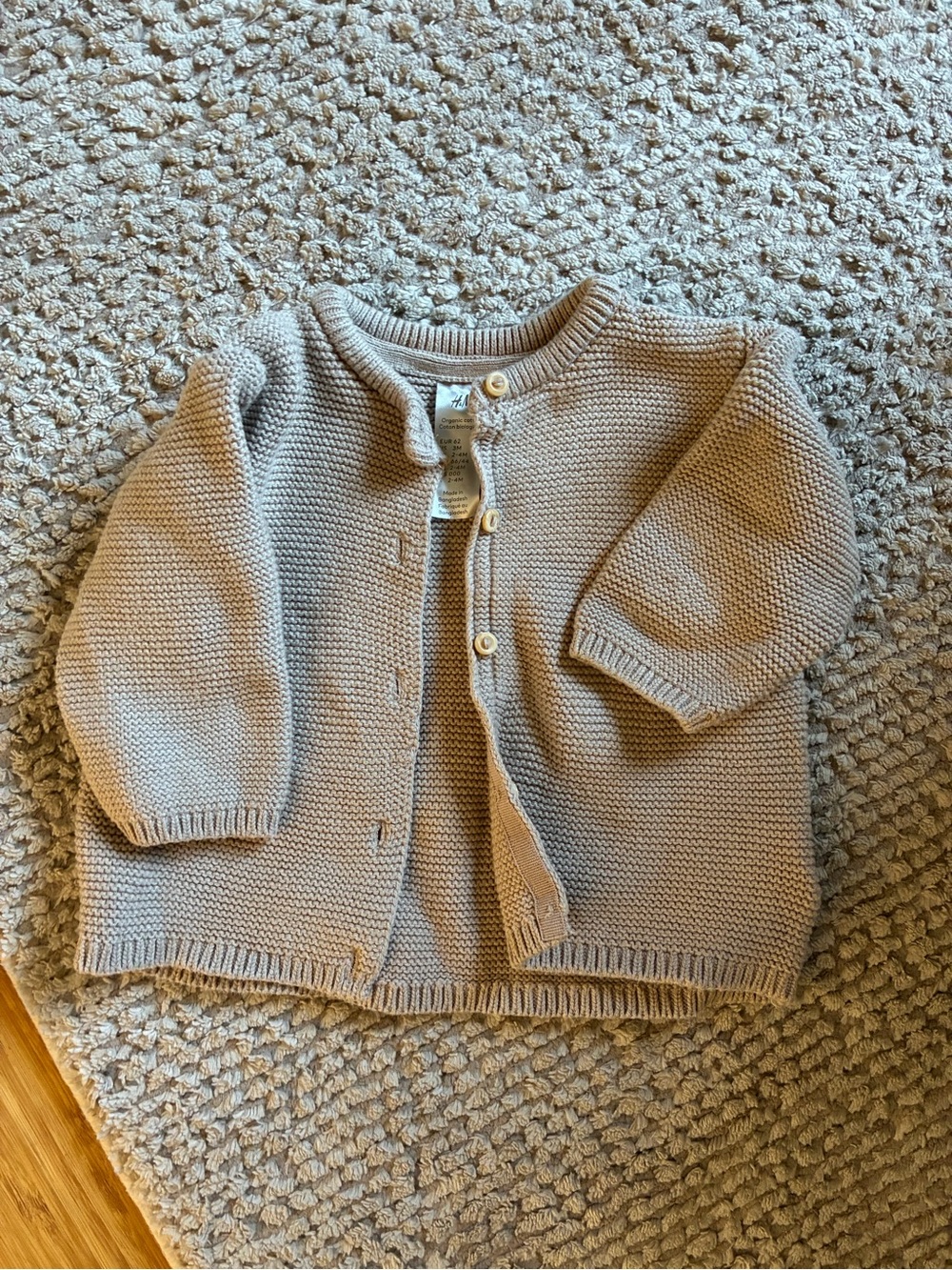 H&M Baby Knit Cardigan - Light Beige